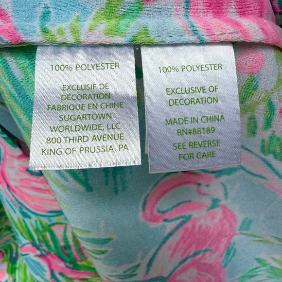 Lilly Pulitzer Jane Shift Dress Floridita Pink Flamingo Print Size 2 - Picture 7 of 8